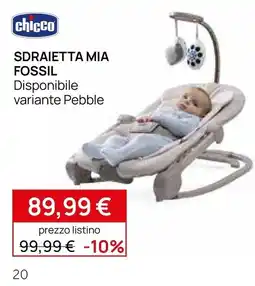 Prenatal Chicco Sdraietta Mia Fossil offerta