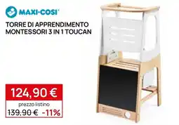 Prenatal Torre di apprendimento Montessori 3 in 1 Toucan offerta