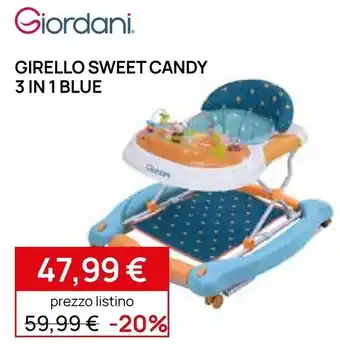 Giordani Girello Sweet Candy 3 in 1 Blue