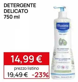 Prenatal Detergente delicato Mustela offerta
