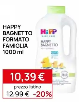 Prenatal Happy Bagnetto Hipp offerta