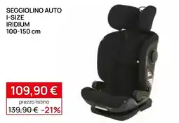 Prenatal Seggiolino auto Iridium offerta