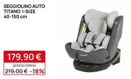Prenatal Seggiolino auto Titan I-Size offerta