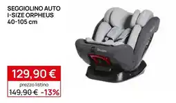 Prenatal Seggiolino auto I-Size Orpheus offerta