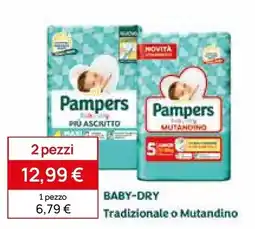 Prenatal Pampers Baby-Dry offerta