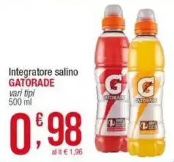 Maxi Sidis Integratore salino GATORADE offerta