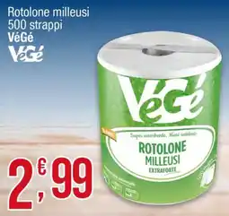 Maxi Sidis Rotolone milleusi VéGé offerta