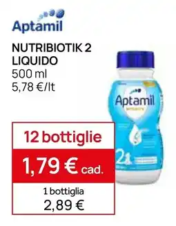 Prenatal Aptamil Nutribiotik 2 Liquido offerta