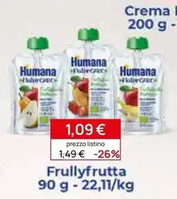 Prenatal Humana Frullyfrutta offerta