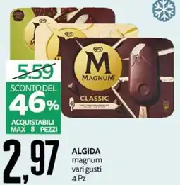 PRO7 Supermercati Algida magnum offerta