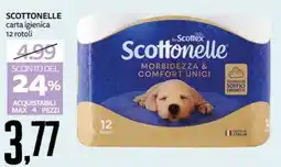 PRO7 Supermercati Scottonelle carta igienica offerta