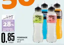 PRO7 Supermercati Powerade vari gusti offerta