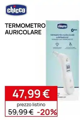 Prenatal Termometro auricolare Chicco offerta