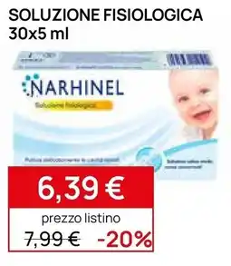Prenatal Soluzione fisiologica Narhinel offerta