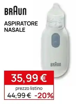 Prenatal Braun aspiratore nasale offerta