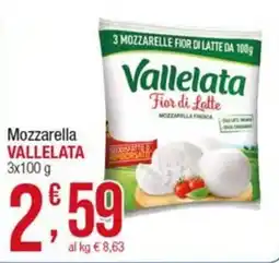 Maxi Sidis Mozzarella Vallelata offerta