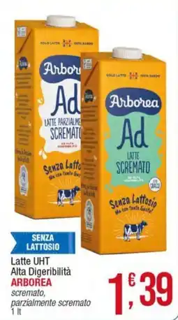 Maxi Sidis Latte UHT Alta Digeribilità Arborea offerta
