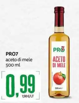 PRO7 Supermercati PRO7 aceto di mele offerta