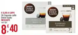 Maxi Sidis Nescafé Dolce Gusto Espresso Barista offerta