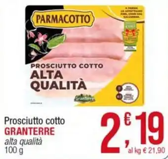 Prosciutto cotto Granterre