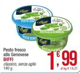 Maxi Sidis Pesto fresco alla Genovese BIFFI classico, senza aglio offerta