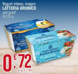 Maxi Sidis Yogurt intero, magro Latteria Brunico offerta