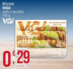 Maxi Sidis Würstel VéGé pollo e tacchino offerta