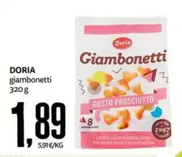 PRO7 Supermercati Doria Giambonetti offerta