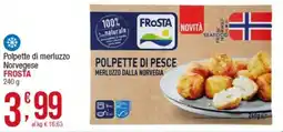 Maxi Sidis Polpette di merluzzo Norvegese FROSTA offerta