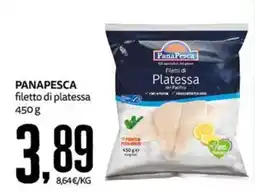 PRO7 Supermercati Panapesca filetto di platessa offerta