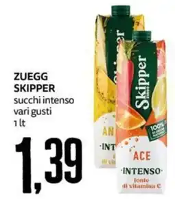 PRO7 Supermercati Zuegg Skipper succhi intenso offerta