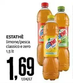 PRO7 Supermercati Estathè limone/pesca classico e zero offerta