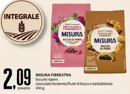 PRO7 Supermercati Misura Fibrextra biscotti ripieni offerta