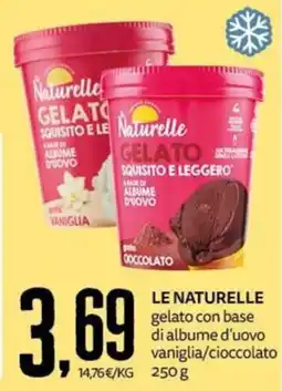PRO7 Supermercati Naturelle gelato squisito e leggero offerta