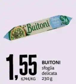PRO7 Supermercati Buitoni sfoglia delicata offerta