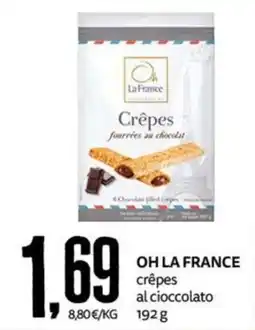 PRO7 Supermercati OH LA FRANCE crêpes al cioccolato offerta