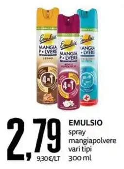 PRO7 Supermercati Emulsio spray mangiapolvere offerta