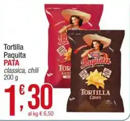 Maxi Sidis Tortilla Paquita PATA classica offerta