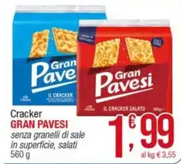 Maxi Sidis Cracker Gran Pavesi offerta