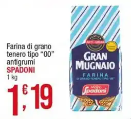 Maxi Sidis Farina di grano tenero tipo "00" antigrumi Spadoni offerta