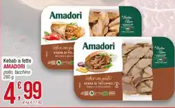 Maxi Sidis Kebab Amadori offerta
