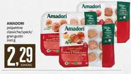 PRO7 Supermercati Amadori polpette classiche offerta