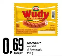 PRO7 Supermercati AIA WUDY wurstel al formaggio offerta