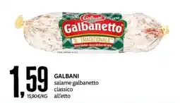 PRO7 Supermercati Galbani salame galbanetto classico offerta