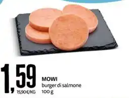 PRO7 Supermercati MOWI burger di salmone offerta