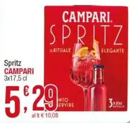 Maxi Sidis Spritz Campari offerta