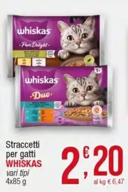 Maxi Sidis Straccetti per gatti Whiskas offerta