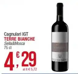 Maxi Sidis Cagnulari IGT Terre Bianche Sella&Mosca offerta