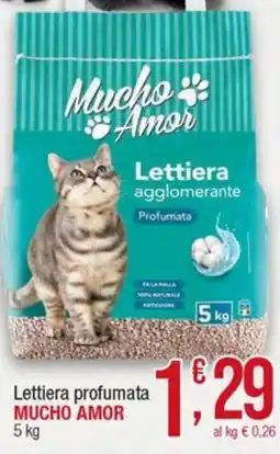 Maxi Sidis Lettiera profumata Mucho Amor offerta