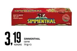 PRO7 Supermercati Simmenthal carne offerta
